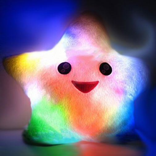 Светящаяся подушка Звездочка (Белая) С подсветкой