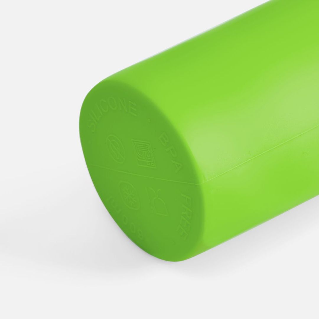 Складная бутылка для воды Langfossen (Зеленое яблоко) Складная бутылка для воды Langfossen (Зеленое яблоко)