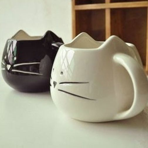 Кружка Котенок (Белая и черная) Кружка Котенок (Белая и черная)