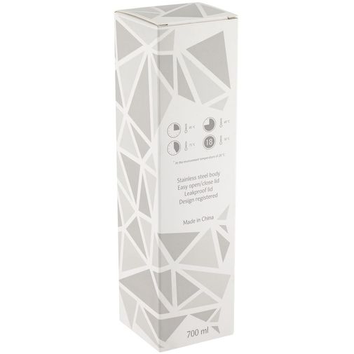 Термос Gems White Rock Сrystal  белый горный хрусталь