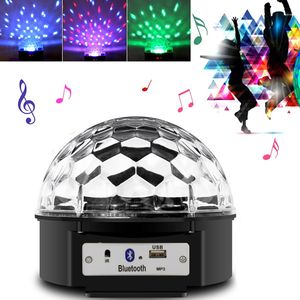 Светодиодный дискошар с динамиком Led magic ball light Bluetooth