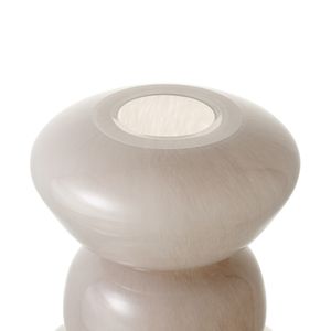 Ваза Riverstone, 25 см, жемчужно-серая Ваза Riverstone, 25 см, жемчужно-серая