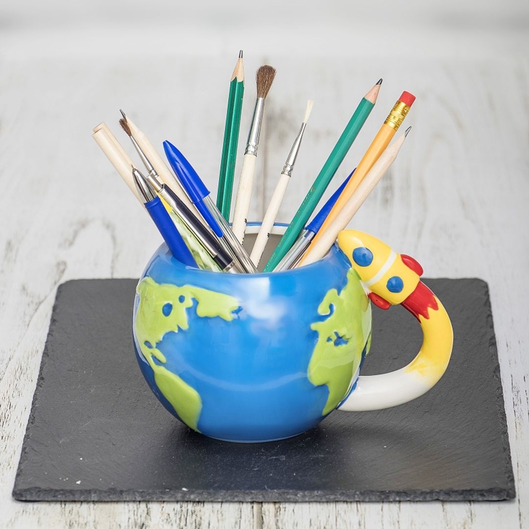 Кружка Полет вокруг Земли