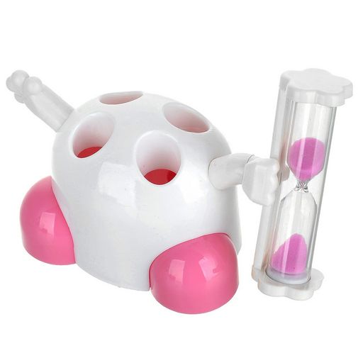 Держатель для зубных щеток с таймером Человечек