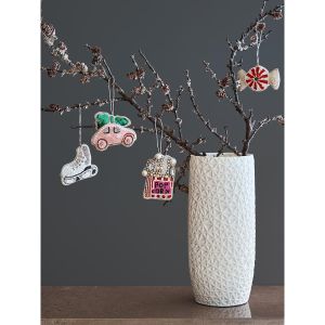 Набор елочных украшений Christmas jewels из коллекции New Year Essential, 4 шт. Набор елочных украшений Christmas jewels из коллекции New Year Essential, 4 шт.