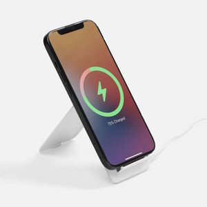 Органайзер с беспроводной зарядкой и набором адаптеров Octopod (белый) Органайзер с беспроводной зарядкой и набором адаптеров Octopod (белый)