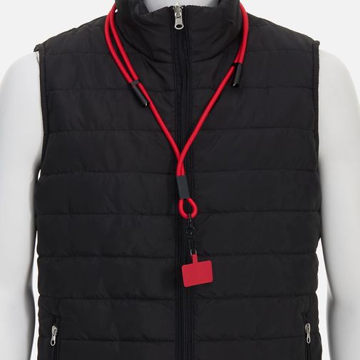 Кабель-ланьярд energyFlex Power Delivery 60 Вт (красный)