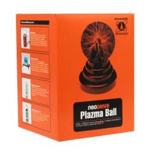 USB Плазменный шар на серебряной подставке