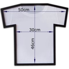 Рамка для футболки T-frame (малая) (Черный)