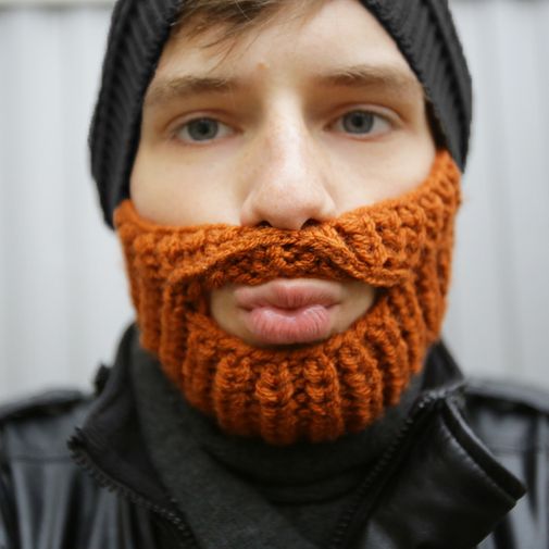 Шапка с бородой Шапка с бородой