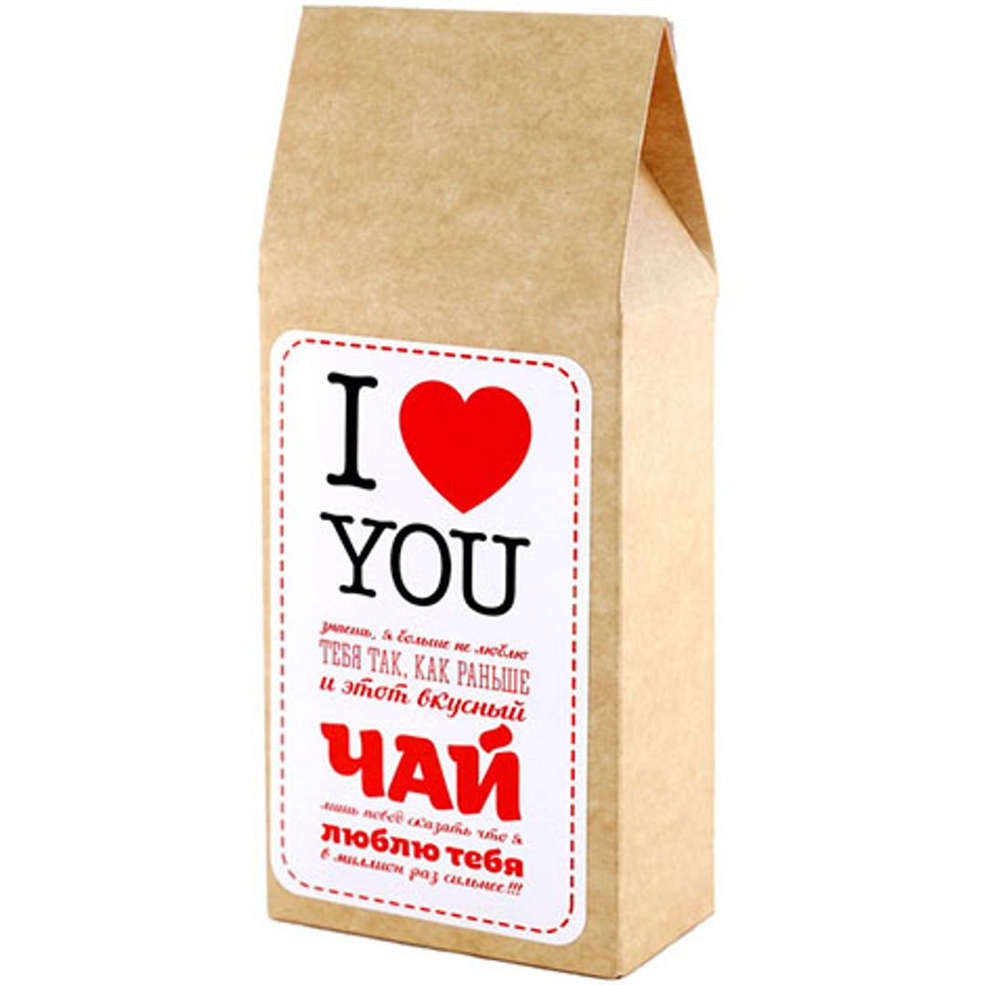 Чай Клубника со сливками I love you