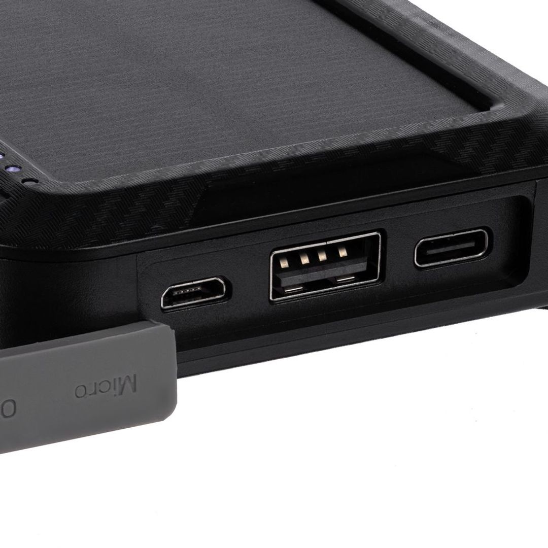 Аккумулятор защищенный Total Control 10000 мАч (Серый) Аккумулятор защищенный Total Control 10000 мАч (Серый)