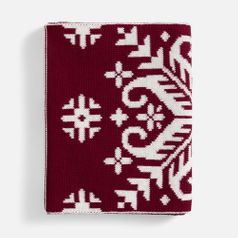 Шарф Wintertude L (красный с белым)