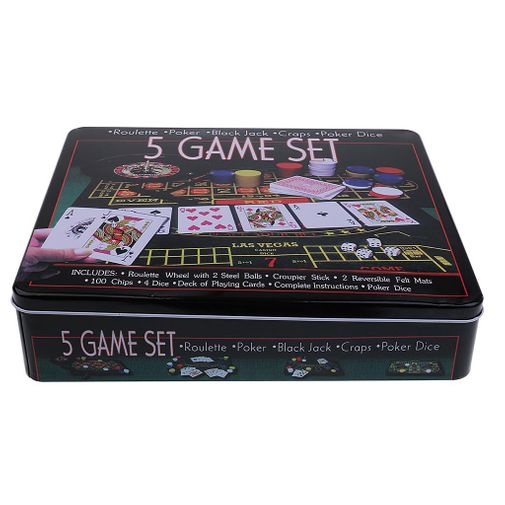 Игровой набор Казино (5 в 1) Игровой набор Казино (5 в 1)