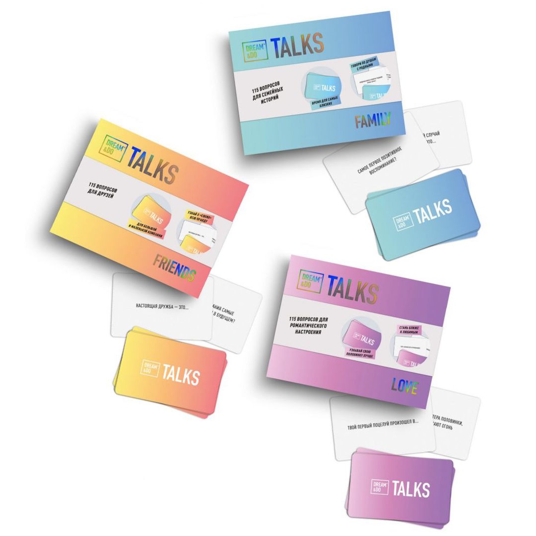 Настольная игра-разговор Dream&Do TALKS Family