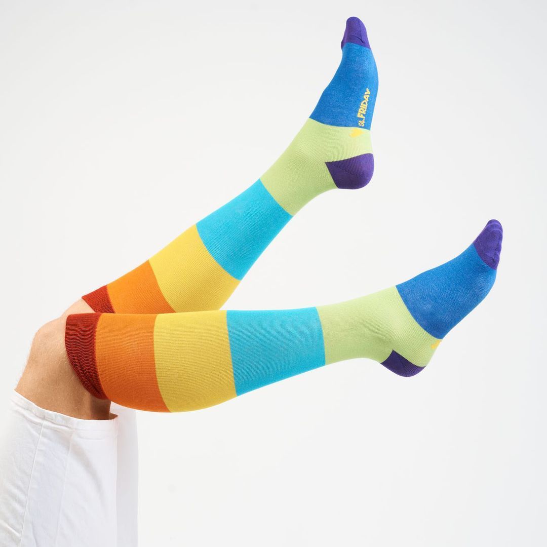 Гольфы Большая радуга