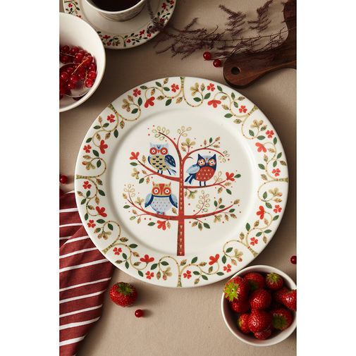 Набор тарелок Owl из коллекции Birds of Paradise (Ø28 см) Набор тарелок Owl из коллекции Birds of Paradise (Ø28 см)