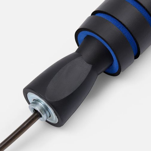 Беспроводная скакалка Silentino (черный с синим)