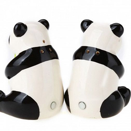 Солонка и перечница Панда