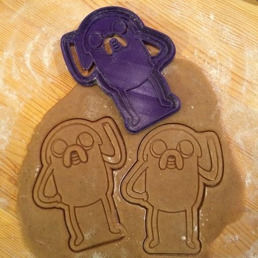 Форма для печенья Adventure Time Jake