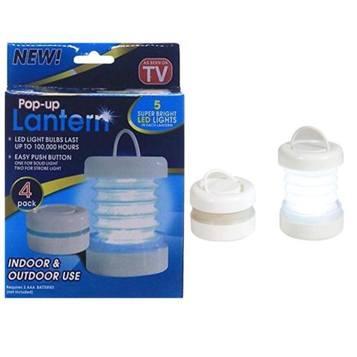 Портативный складной фонарь Pop-up Lantern (2 шт)