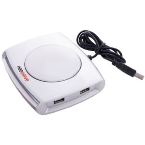 USB Хаб нагреватель с часами и термометром