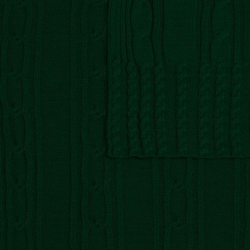 Плед Remitt (темно-зеленый (хвойный))