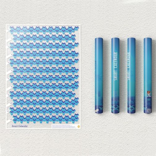 Мотивационный скретч-календарь Smart Calendar