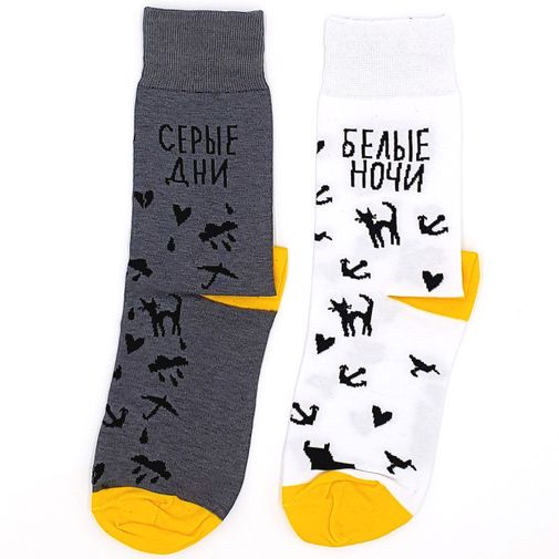 Носки Белые ночи, серые дни Носки Белые ночи, серые дни