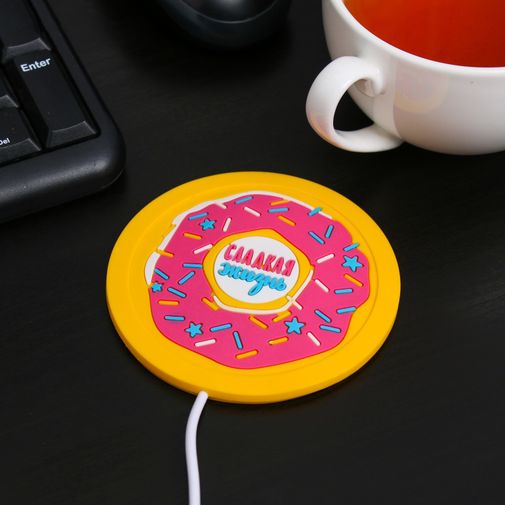 USB Подогреватель для чашки Пончик