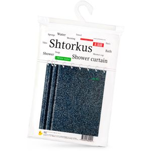 Шторка для ванной Белый шум