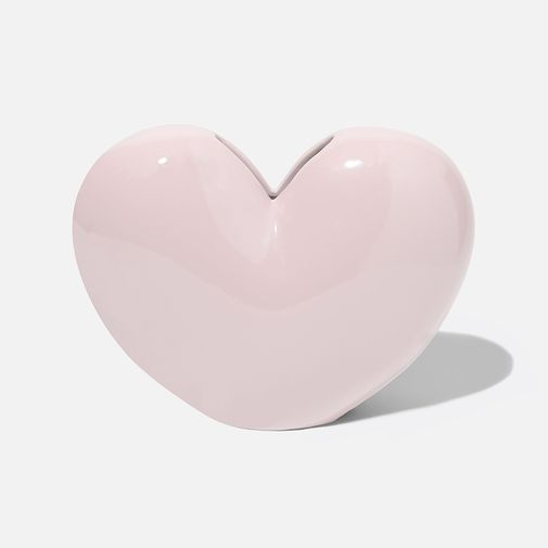 Ваза для цветов Love, 15,5 см, светло-розовая