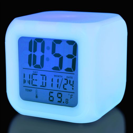 Будильник-куб Хамелеон Будильник-куб Хамелеон