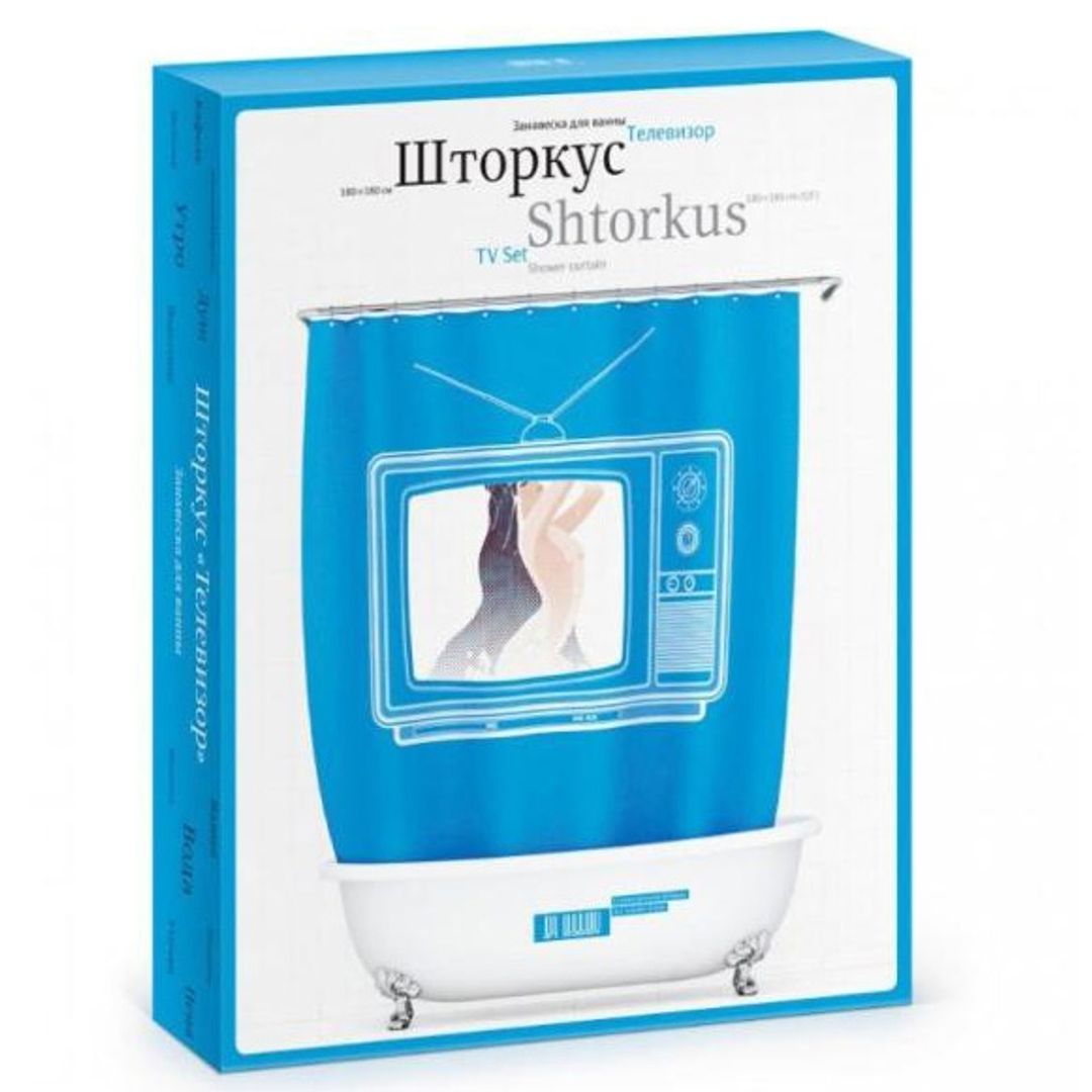 Занавеска для ванной Телевизор Шторкус Занавеска для ванной Телевизор Шторкус