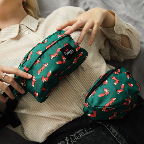 Поясная сумка Лисички ищут спички Поясная сумка Лисички ищут спички