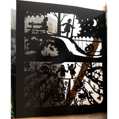 Книга Театр теней История на Хеллоуин Книга Театр теней История на Хеллоуин