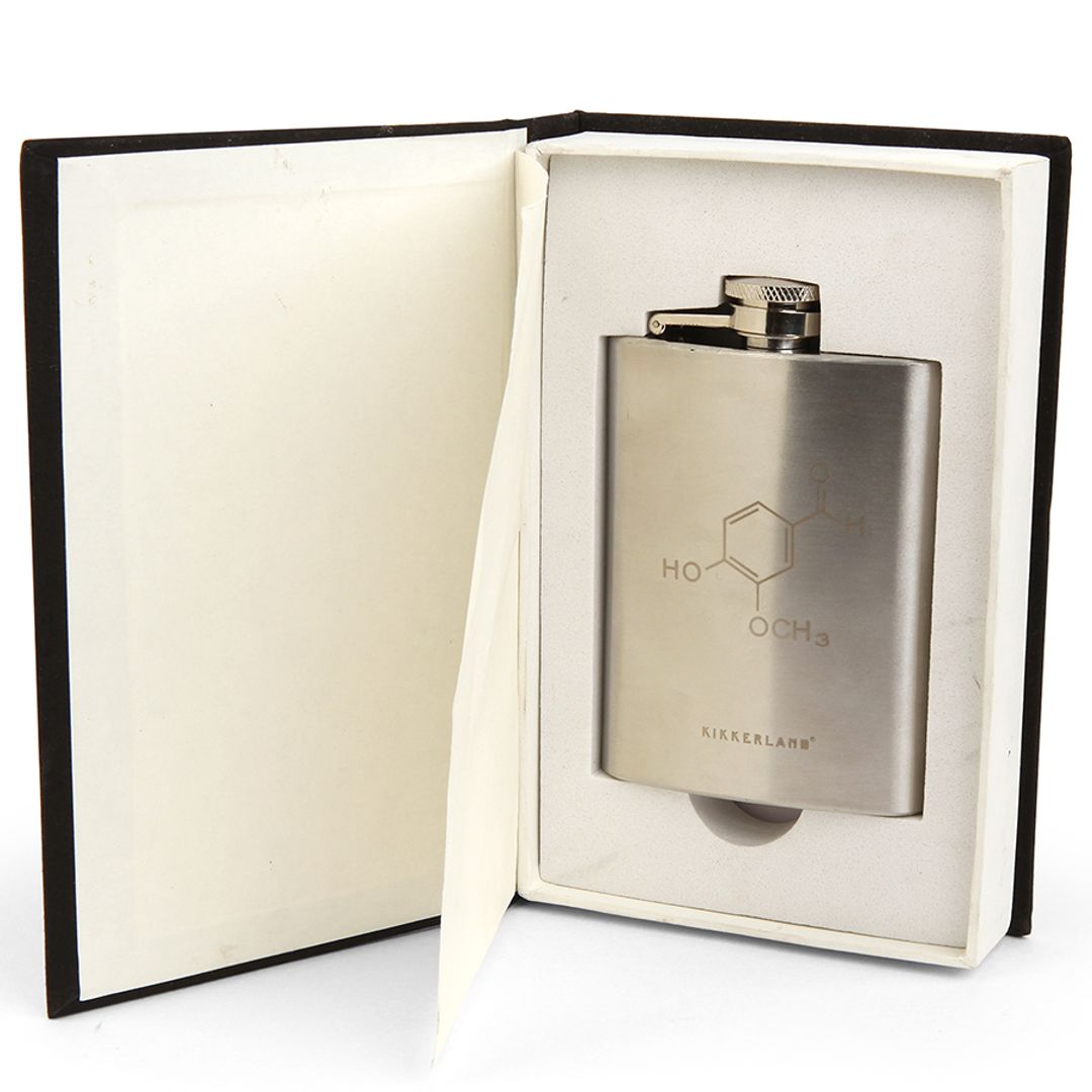 Фляга Учебник по химии (100 мл) Фляга Учебник по химии (100 мл)