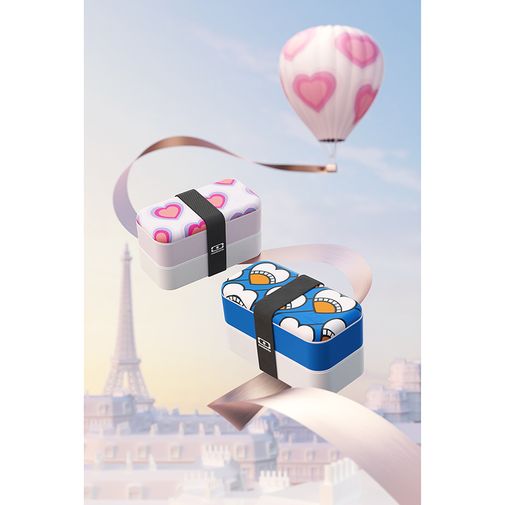 Ланч-бокс Monbento Original (Heart Blue) Ланч-бокс Monbento Original (Heart Blue)