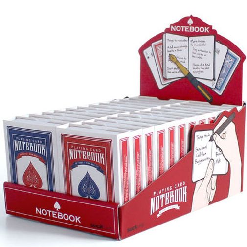 Блокнот Игральные карты Playing Cards