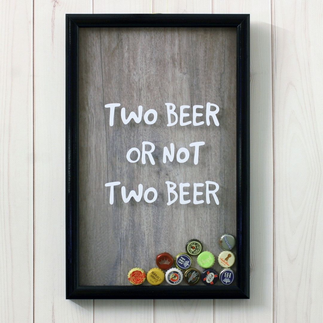 Копилка для пивных крышек и пробок Two beer Копилка для пивных крышек и пробок Two beer