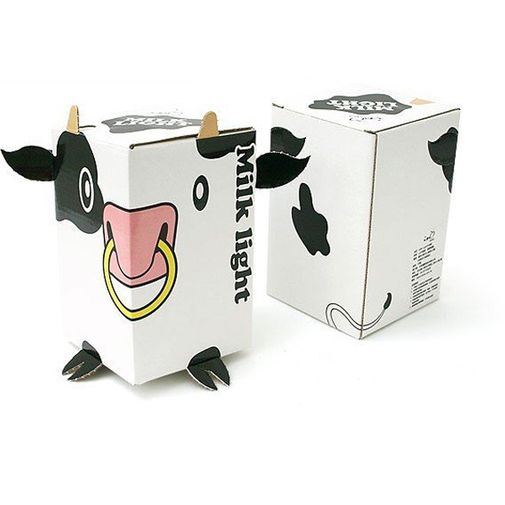 Лампа Стакан молока Упаковка Лампа Стакан молока Упаковка