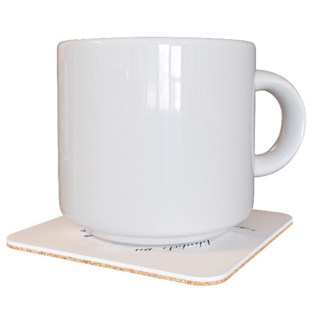 Подставка под чашку Не отвлекайся на ерунду Подставка под чашку Не отвлекайся на ерунду