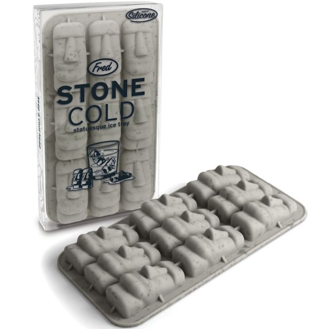 Форма для льда Моаи Stone Cold С упаковкой Форма для льда Моаи Stone Cold С упаковкой