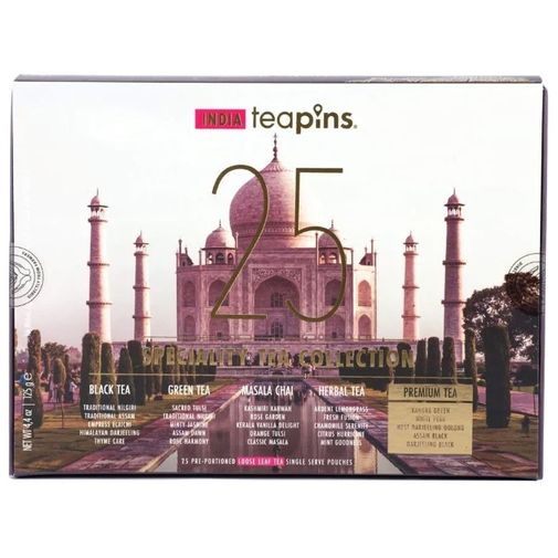 Коллекция листового чая India Teapins (25 видов, 125 г)