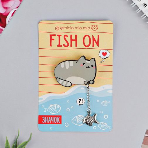 Значок Fish on Значок Fish on