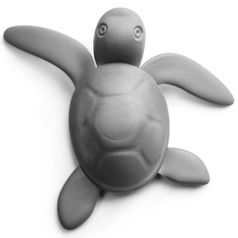 Магнит Черепашка Save Turtle (Черный) (Темно-серый)
