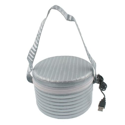 USB Контейнер для обеда Серебристый