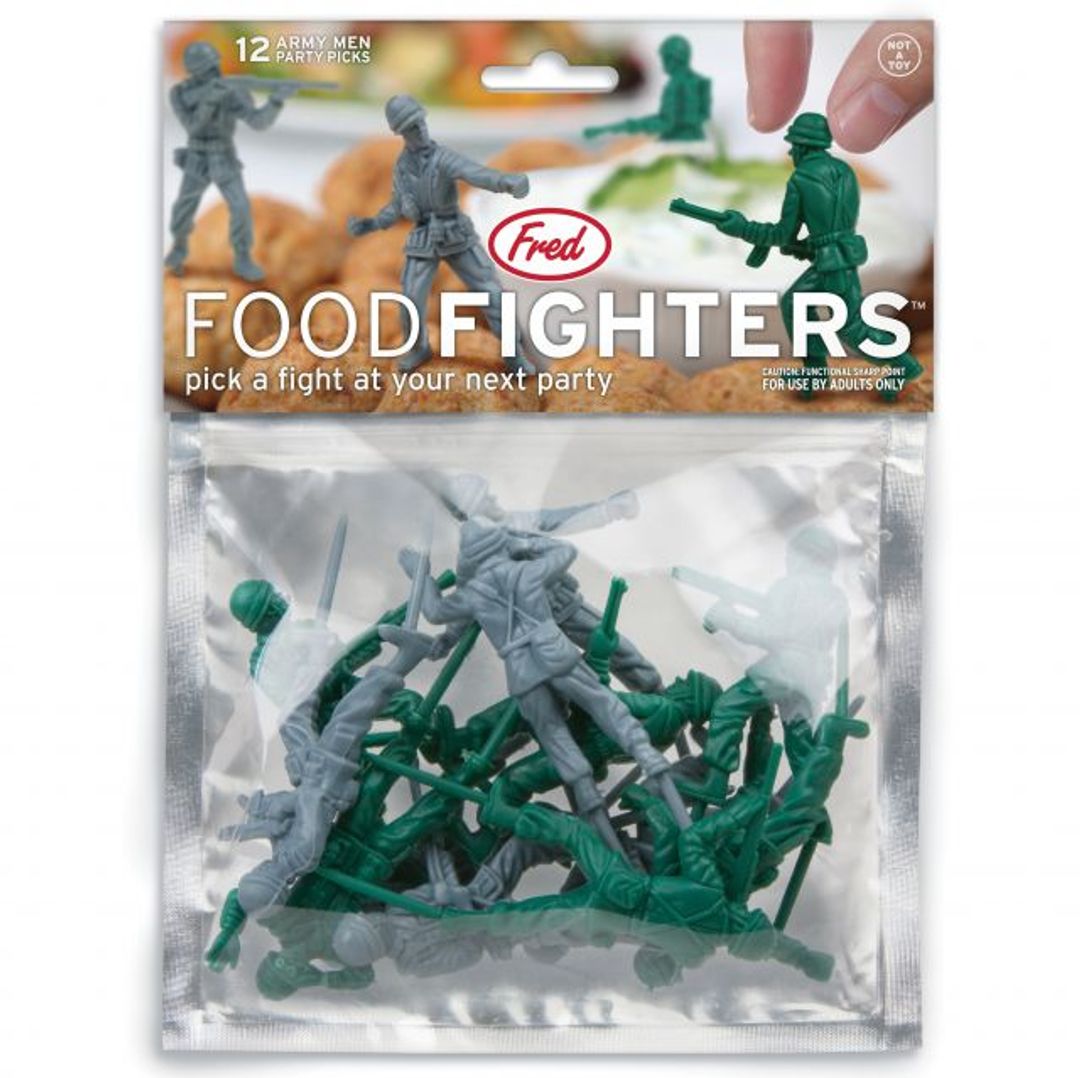 Шпажки для канапе Солдаты Food Fighters Шпажки для канапе Солдаты Food Fighters
