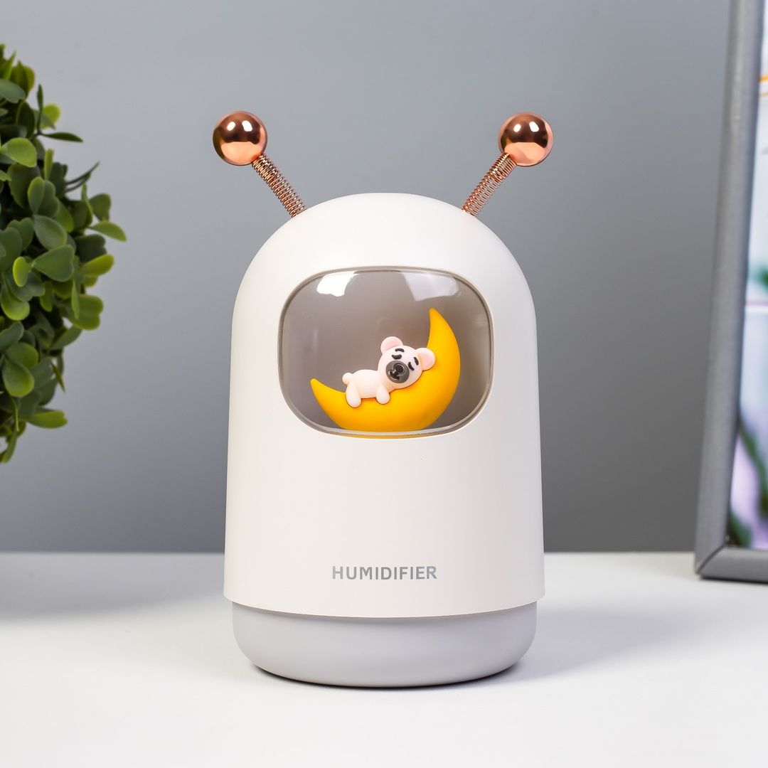 Ночник с увлажнителем Собачка на луне Ночник с увлажнителем Собачка на луне