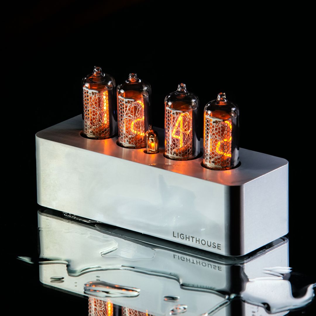 Ламповые часы Lighthouse 1.0 Steel